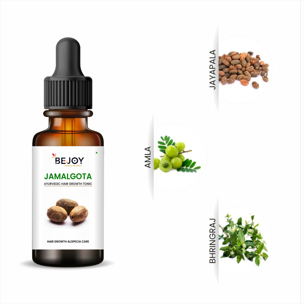 Jamalgota Ayurvedic oil For Hair fall Control and Hair growth oil for men and women